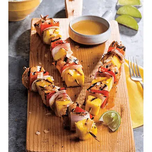 Pineapple Salmon Kabobs Image