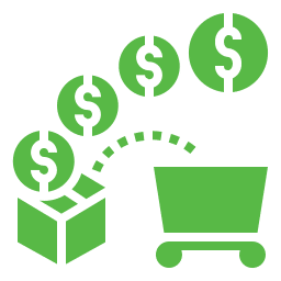 Grocery cart logo